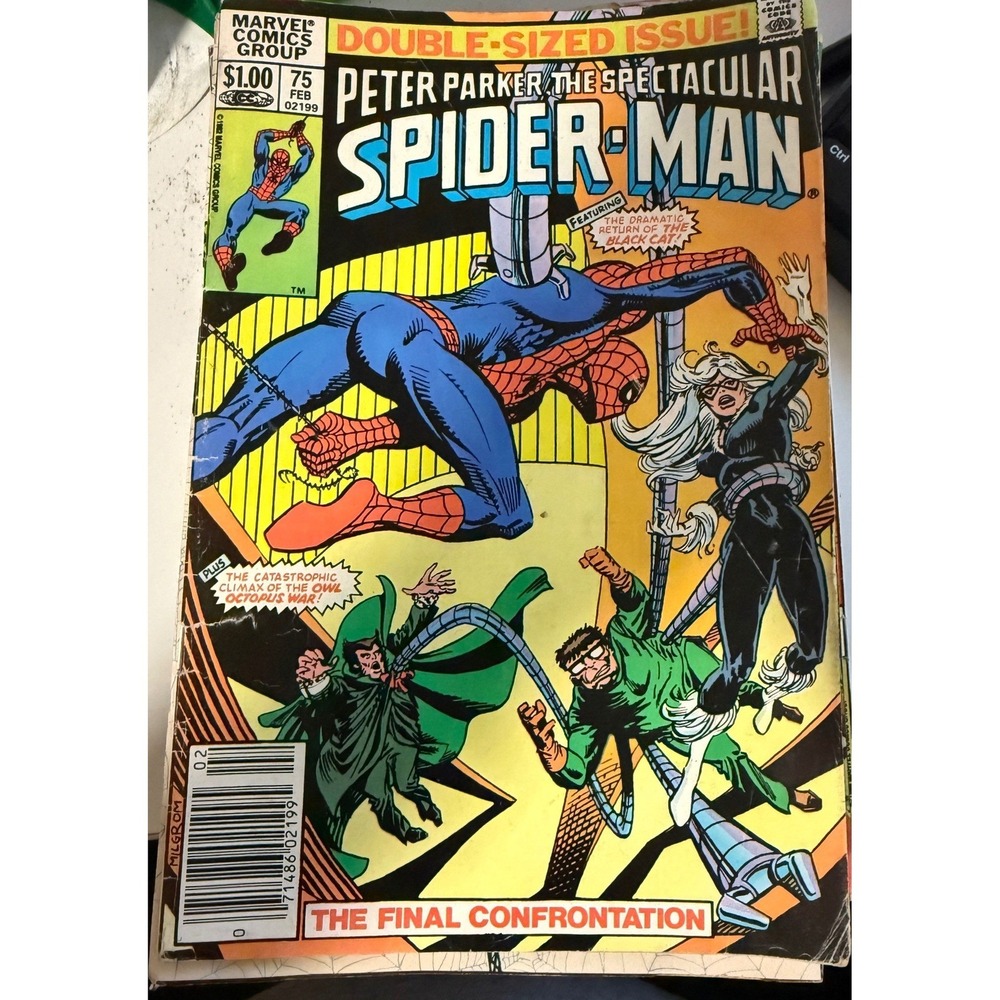 Spectacular‎ Spider-Man Peter Parker The Amazing Spider-Man Comic Book 1